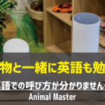 【Amazon Alexaスキル】子ども向け「Animal Master」で動物と英語を一緒に勉強！